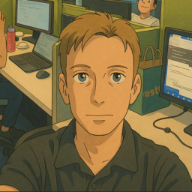 Mark's Profile Picture a la Ghibli